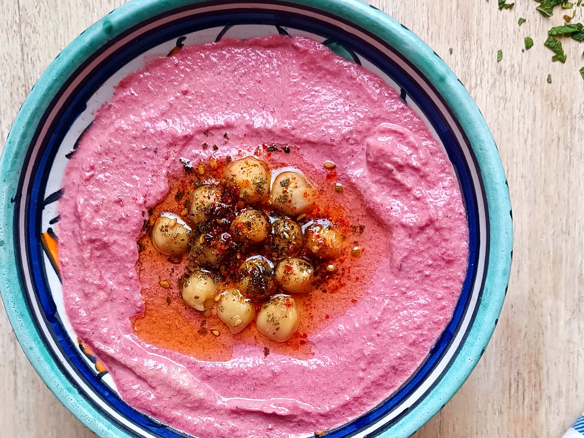 Beet & Mascarpone Hummus