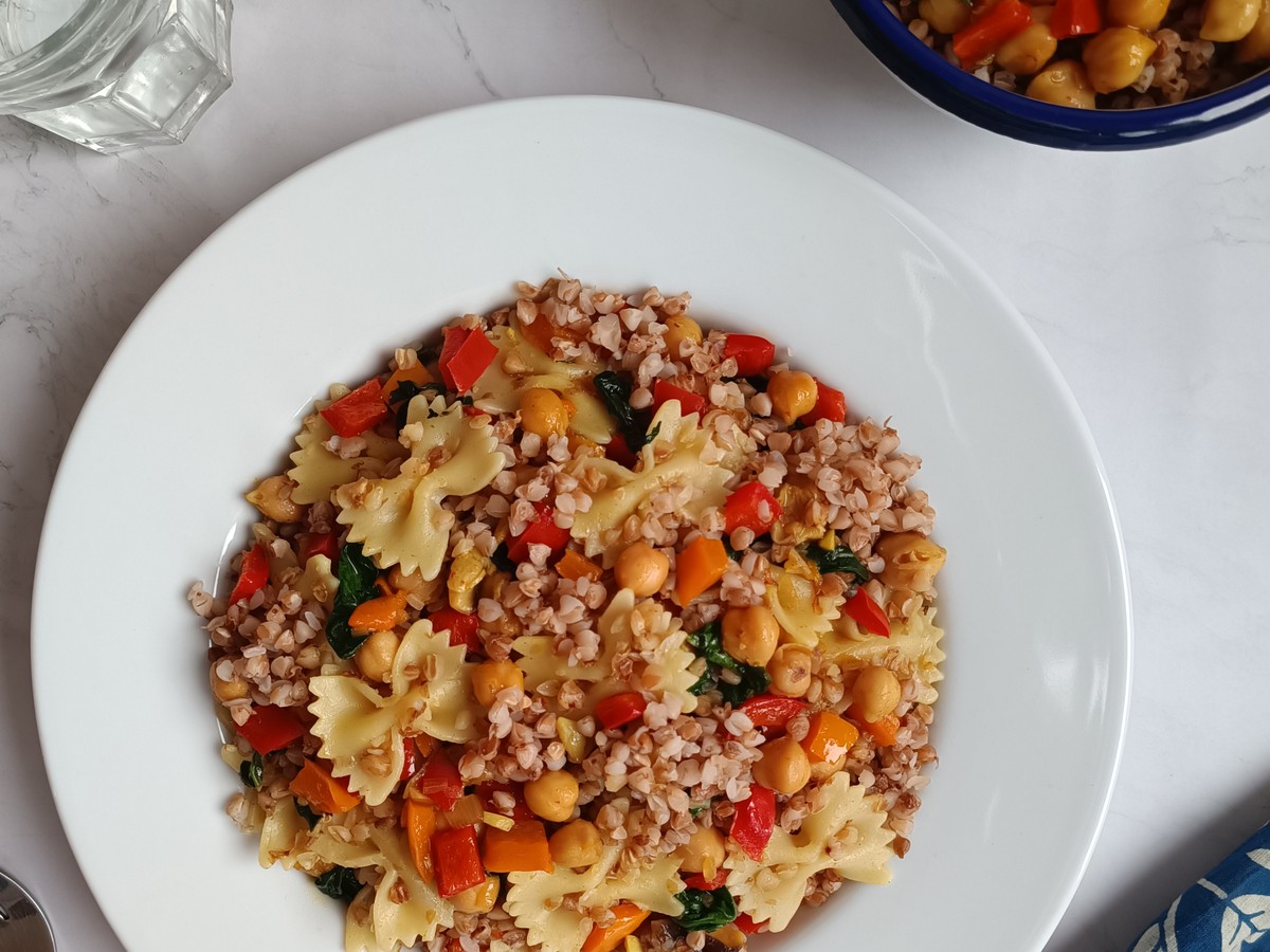 Cuban-Style Kasha Varnishkes